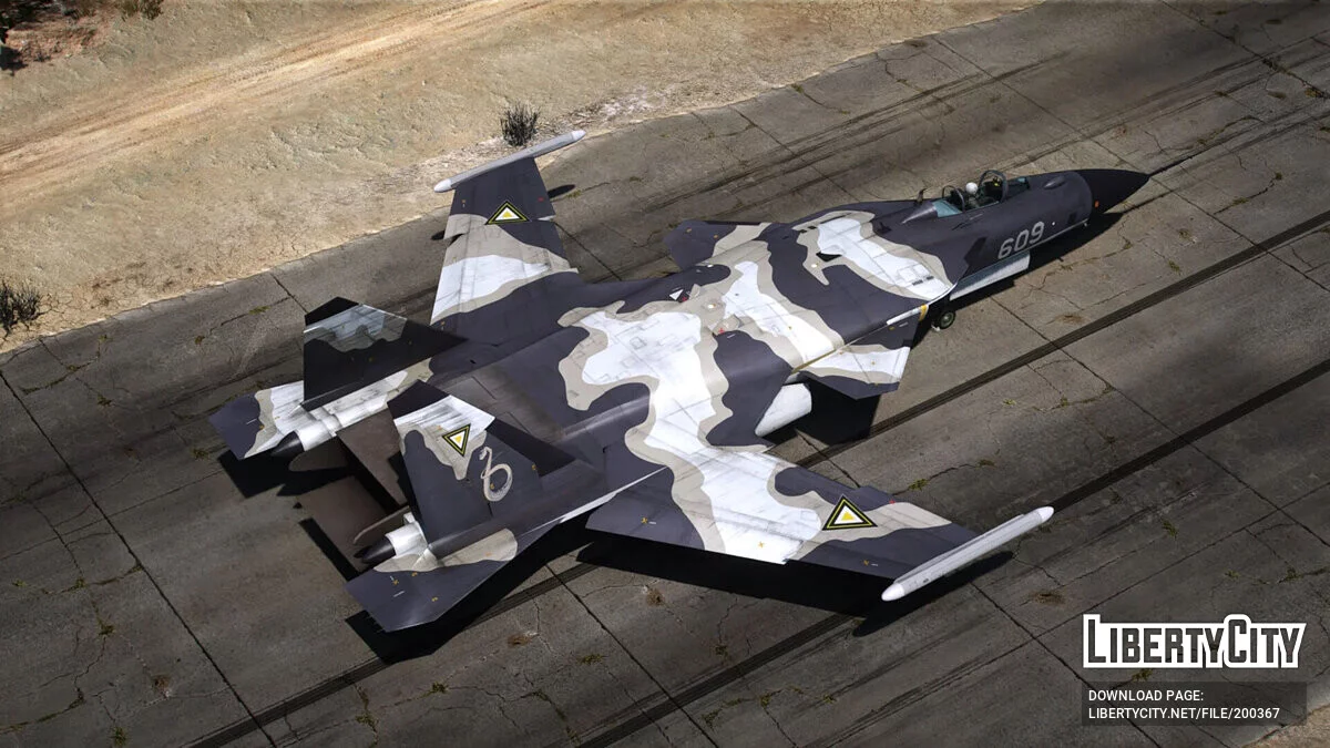 Sukhoi S-32 Golden Eagle [Add-On | VehFuncs V] 1.0 / GTA 5