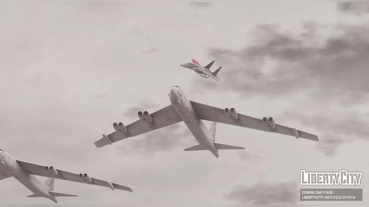 B-52H Stratofortress Heavy Bomber [Add-On] / GTA 5