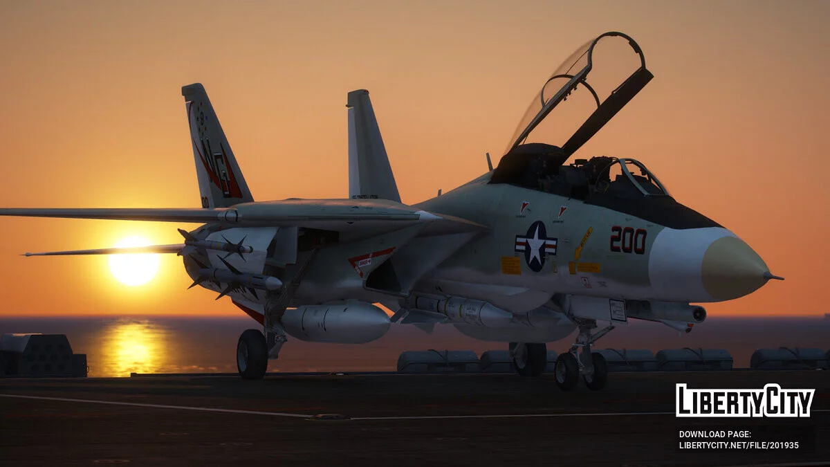 F-14A Tomcat [Add-On | VehFuncs V] 1.2 / GTA 5