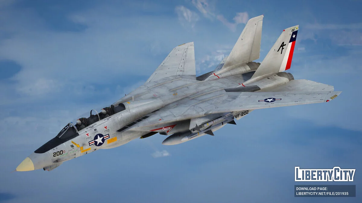 F-14A Tomcat [Add-On | VehFuncs V] 1.2 / GTA 5