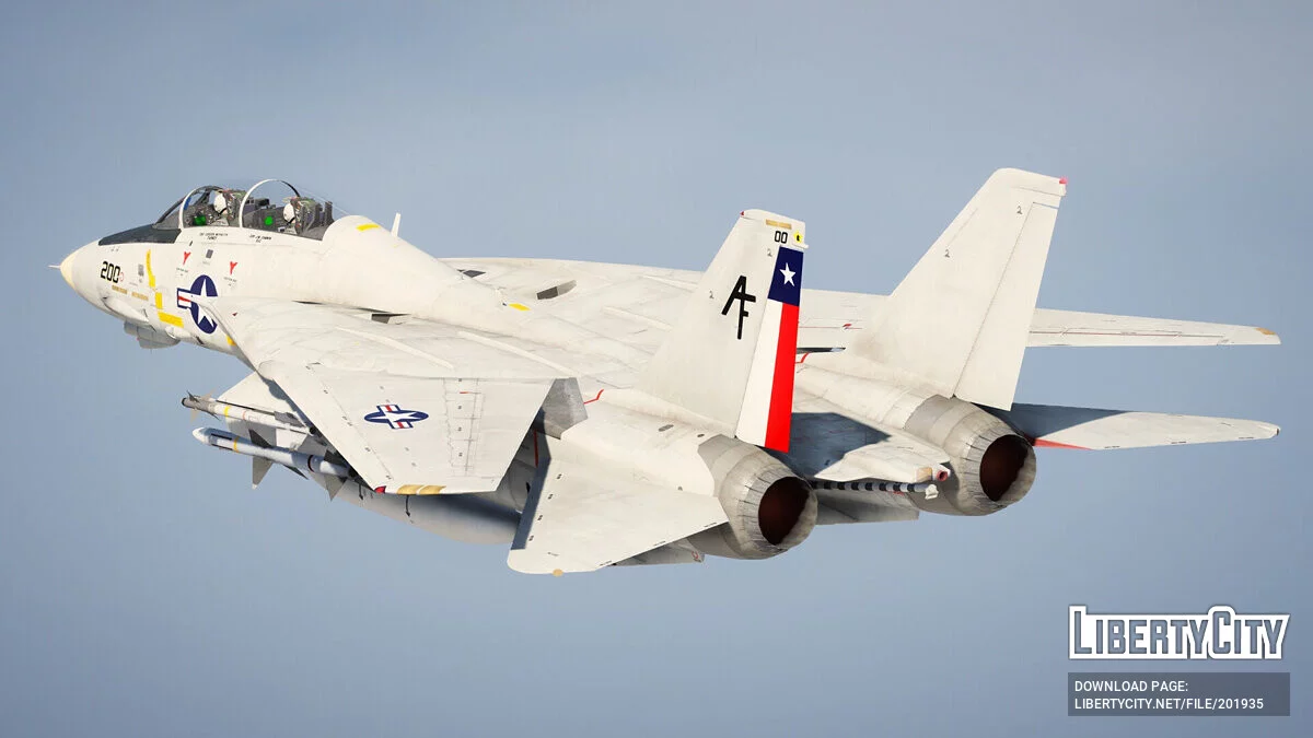 F-14A Tomcat [Add-On | VehFuncs V] 1.2 / GTA 5