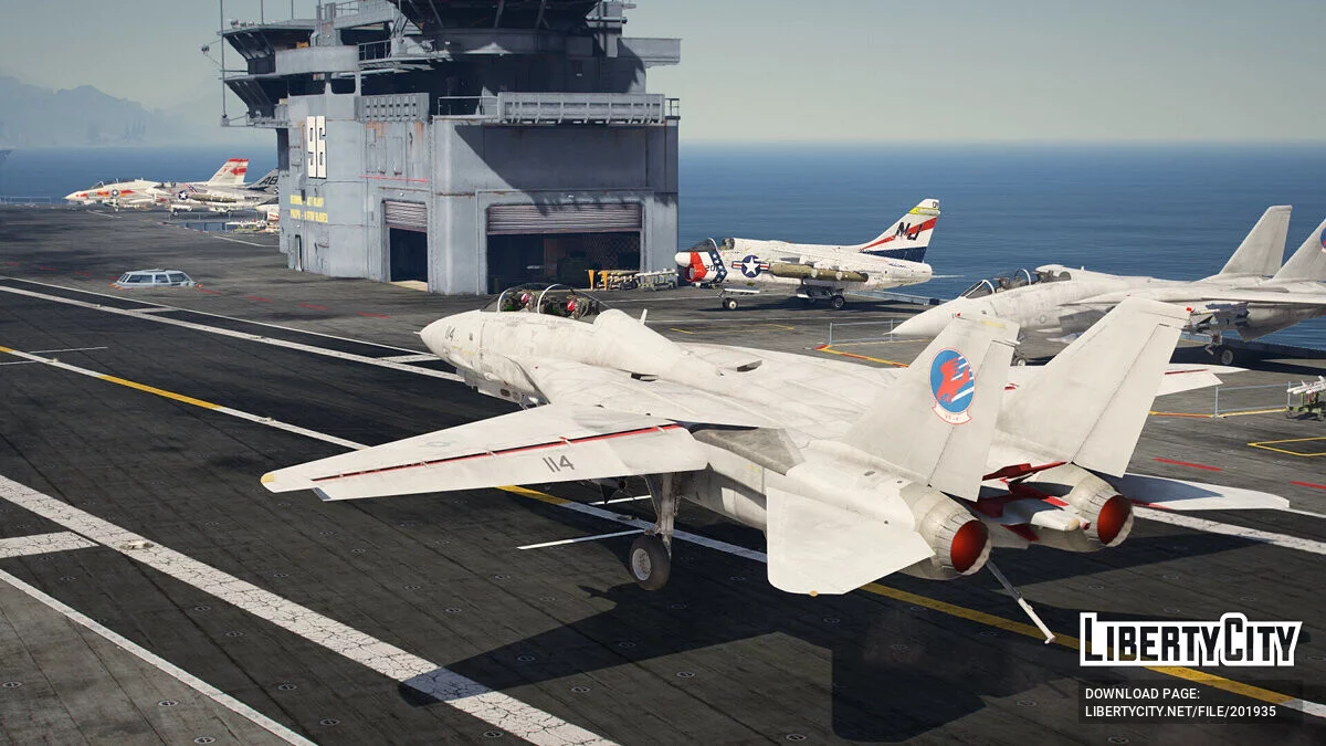 F-14A Tomcat [Add-On | VehFuncs V] 1.2 / GTA 5