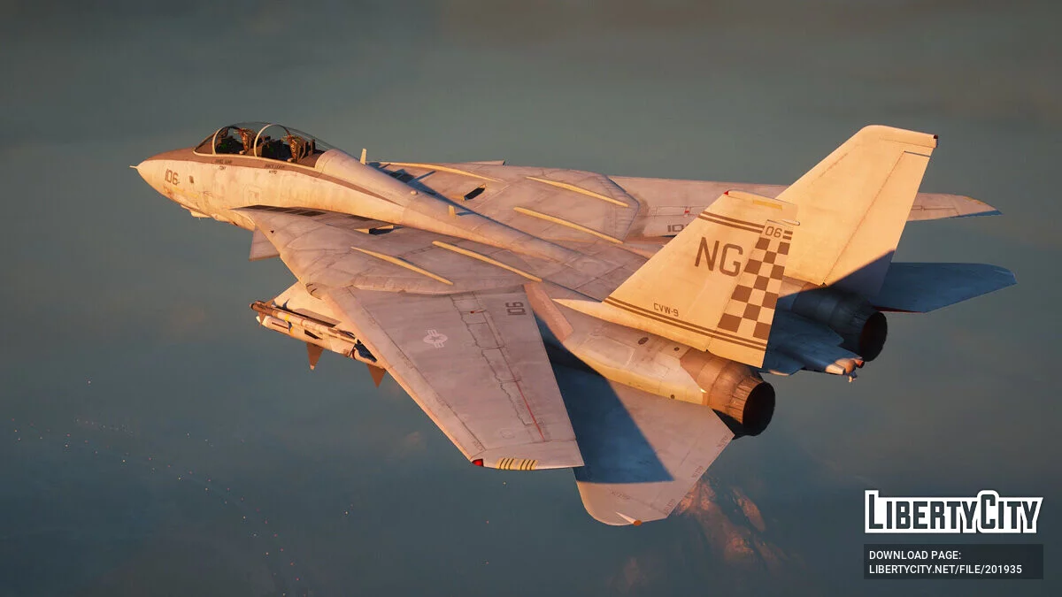 F-14A Tomcat [Add-On | VehFuncs V] 1.2 / GTA 5