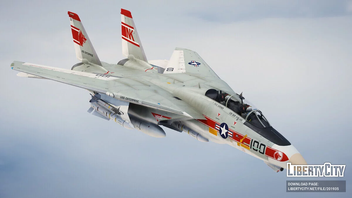 F-14A Tomcat [Add-On | VehFuncs V] 1.2 / GTA 5