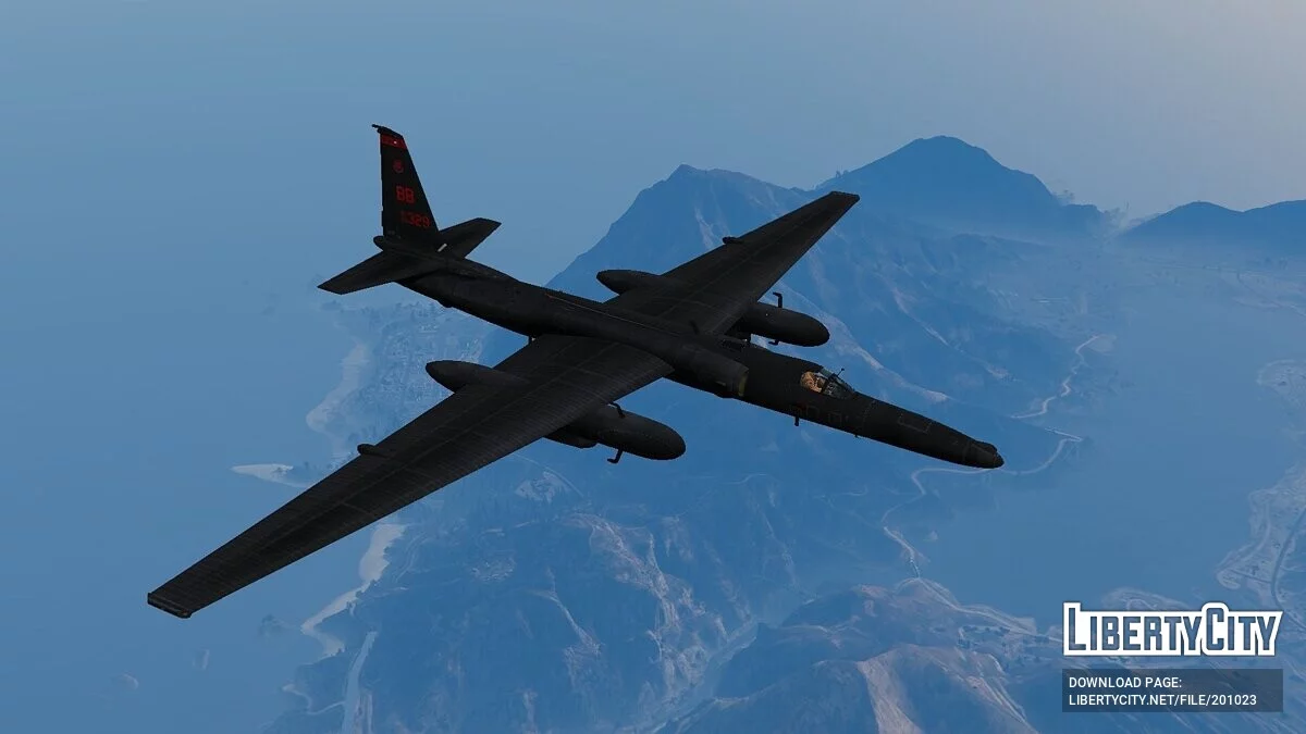 Lockheed U-2S Dragon Lady Spyplane [Add-On] / GTA 5