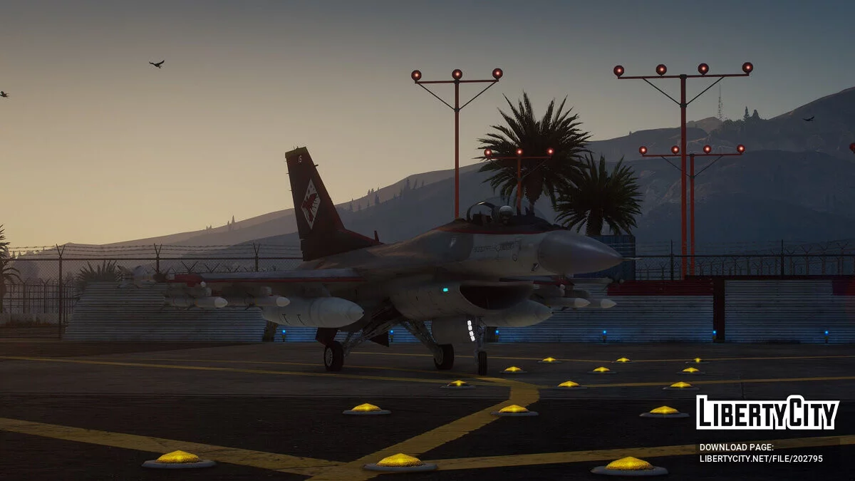 F-16C Fighting Falcon [Add-On] 1.1 / GTA 5
