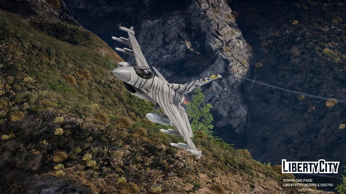 F-16C Fighting Falcon [Add-On] 1.1 / GTA 5