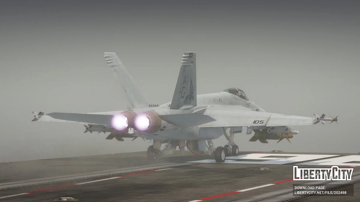 F/A-18E Super Hornet [Add-On | Top Gun Maverick] 1.0 / GTA 5