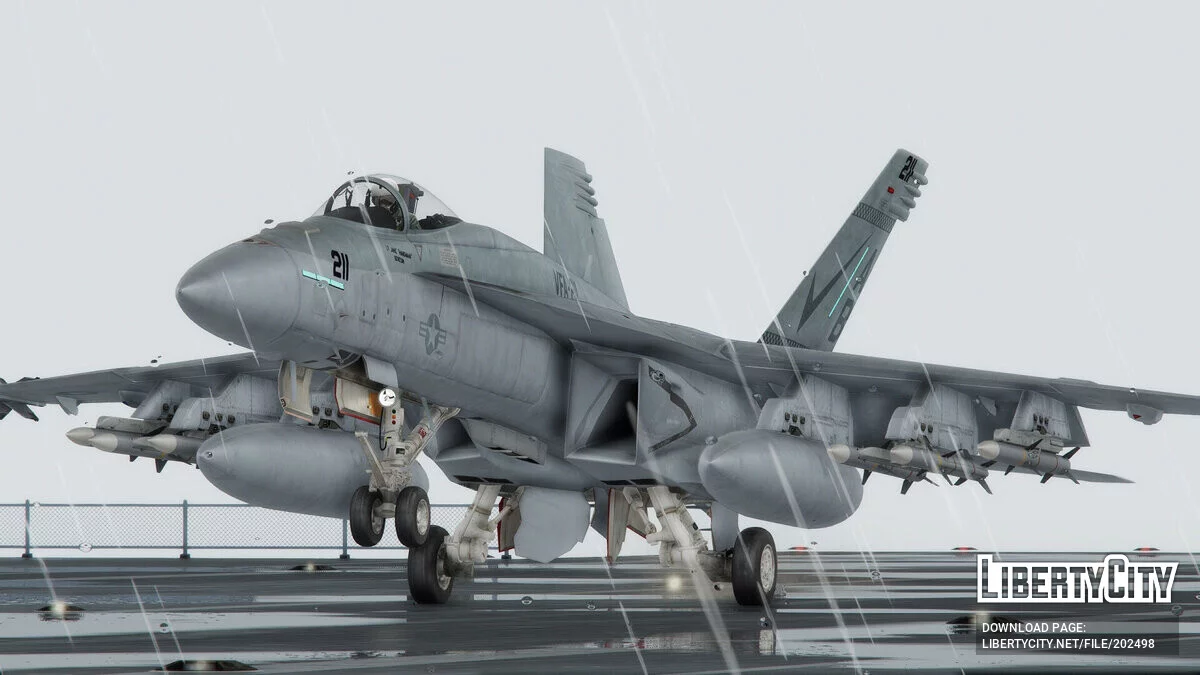 F/A-18E Super Hornet [Add-On | Top Gun Maverick] 1.0 / GTA 5