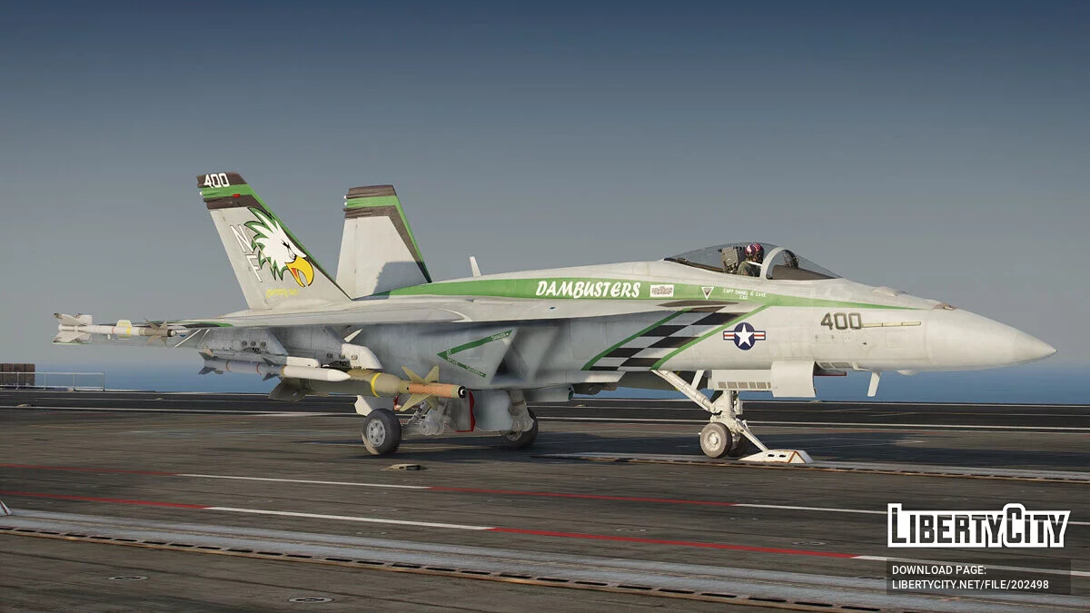 F/A-18E Super Hornet [Add-On | Top Gun Maverick] 1.0 / GTA 5