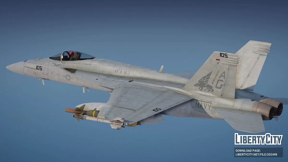 F/A-18E Super Hornet [Add-On | Top Gun Maverick] 1.0 / GTA 5