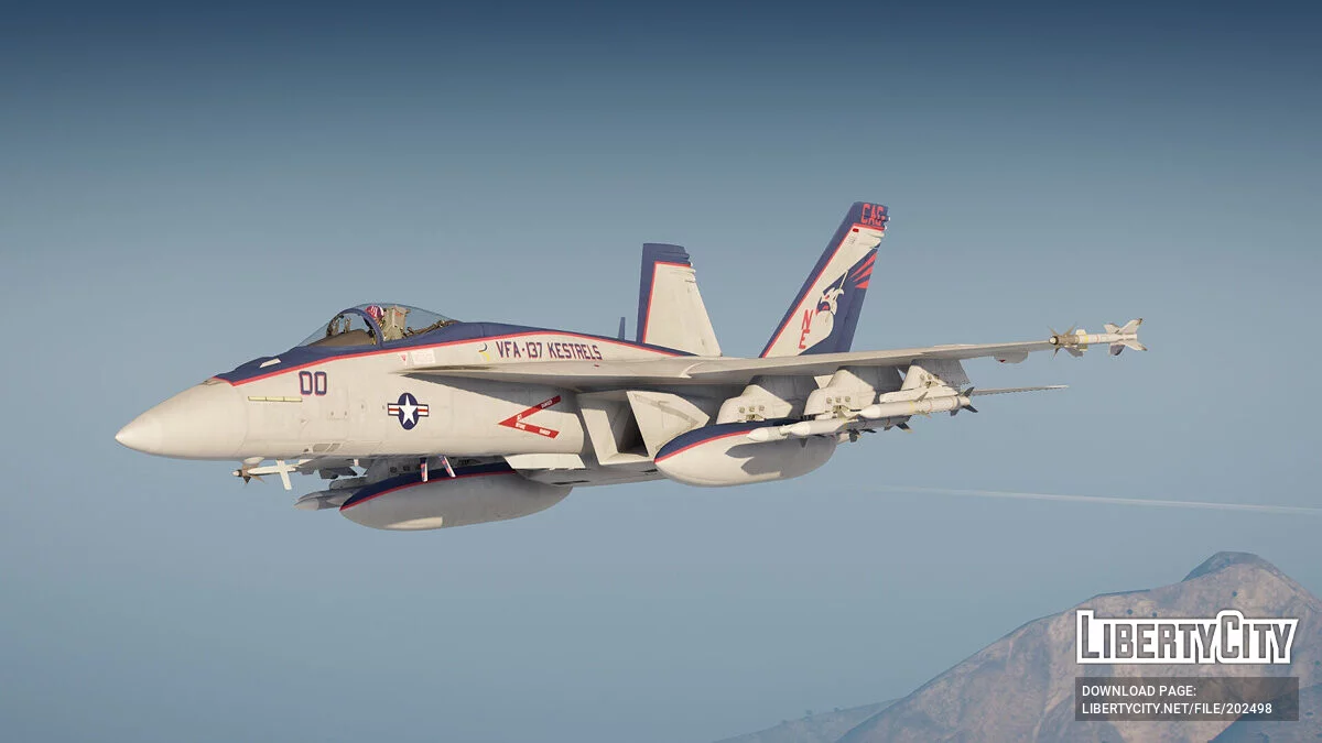 F/A-18E Super Hornet [Add-On | Top Gun Maverick] 1.0 / GTA 5