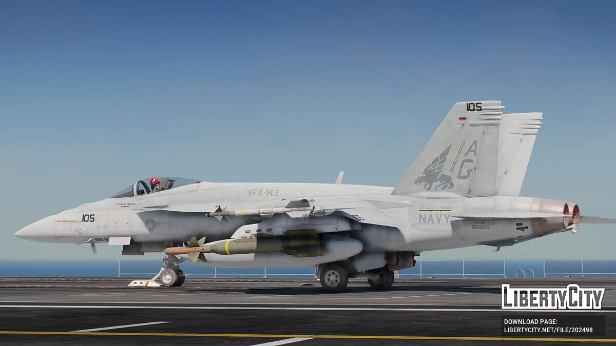 F/A-18E Super Hornet [Add-On | Top Gun Maverick] 1.0 / GTA 5
