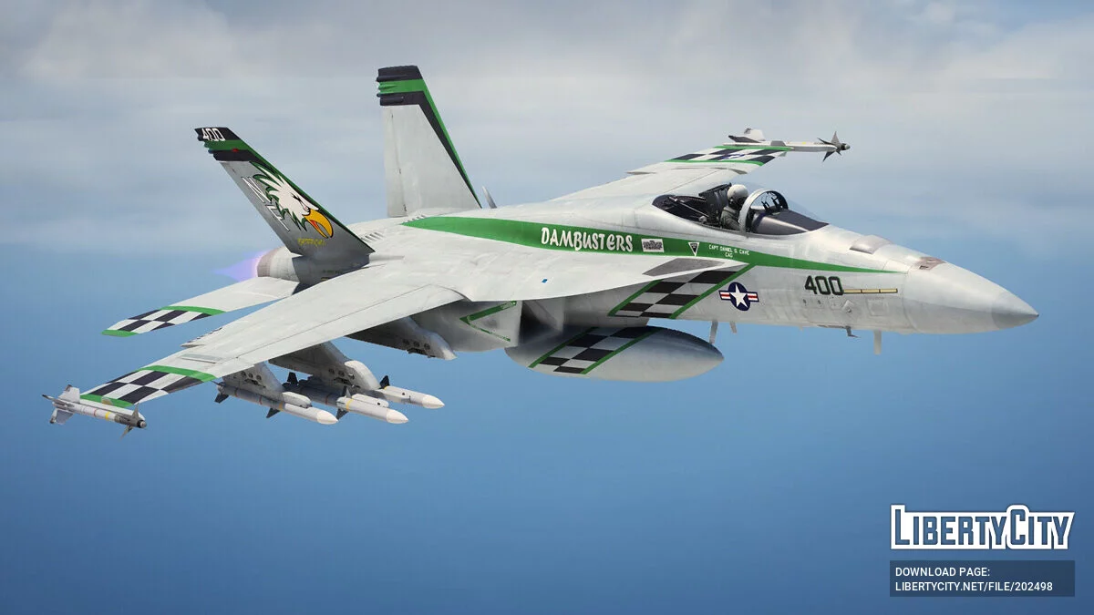 F/A-18E Super Hornet [Add-On | Top Gun Maverick] 1.0 / GTA 5