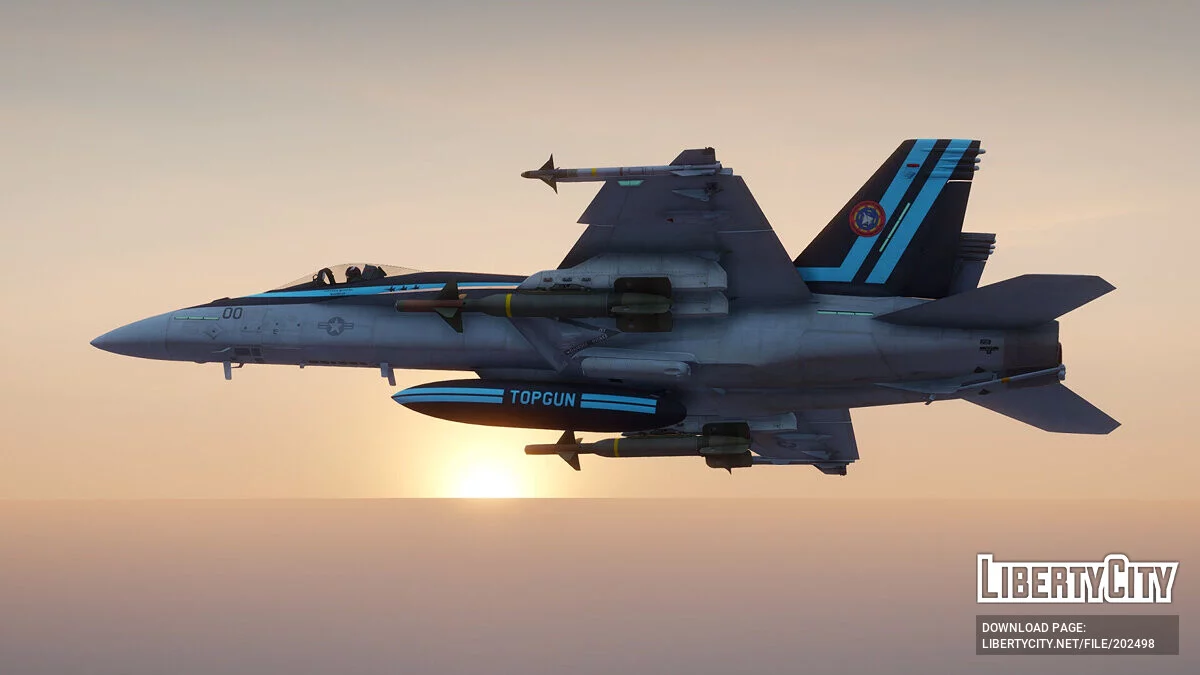 F/A-18E Super Hornet [Add-On | Top Gun Maverick] 1.0 / GTA 5