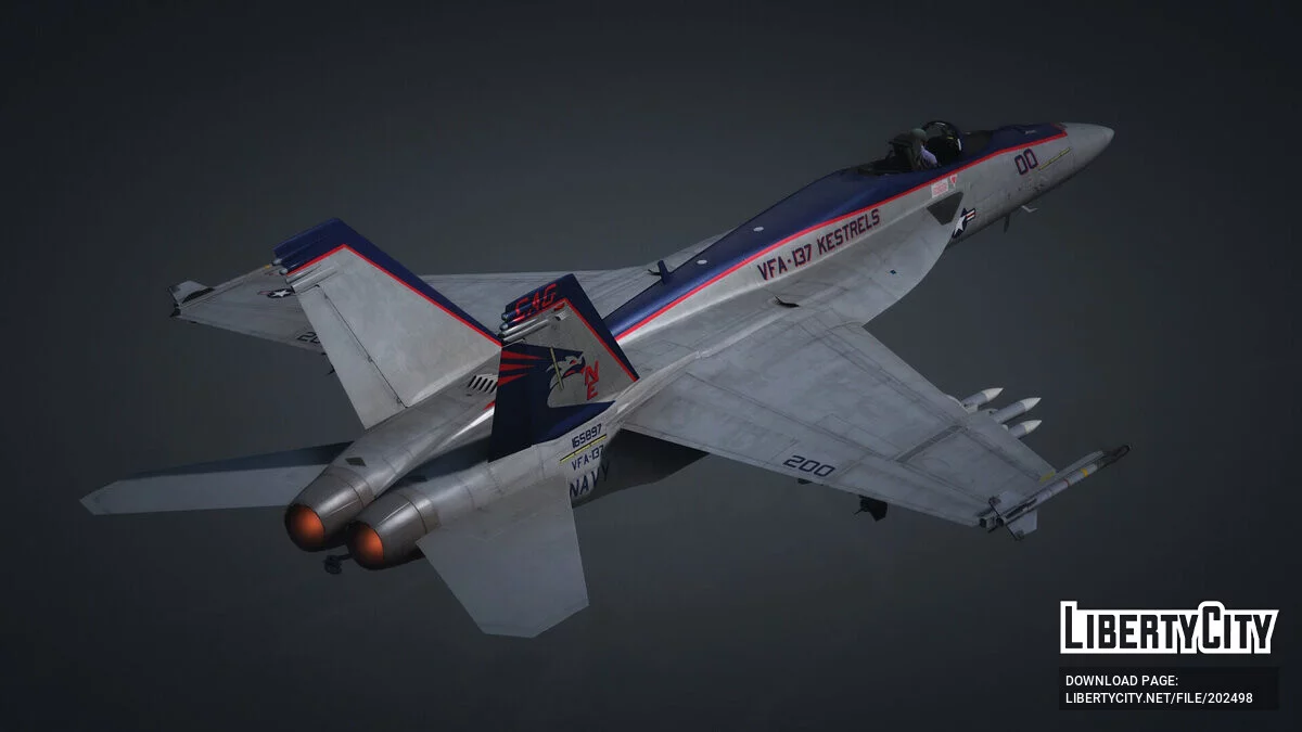 F/A-18E Super Hornet [Add-On | Top Gun Maverick] 1.0 / GTA 5