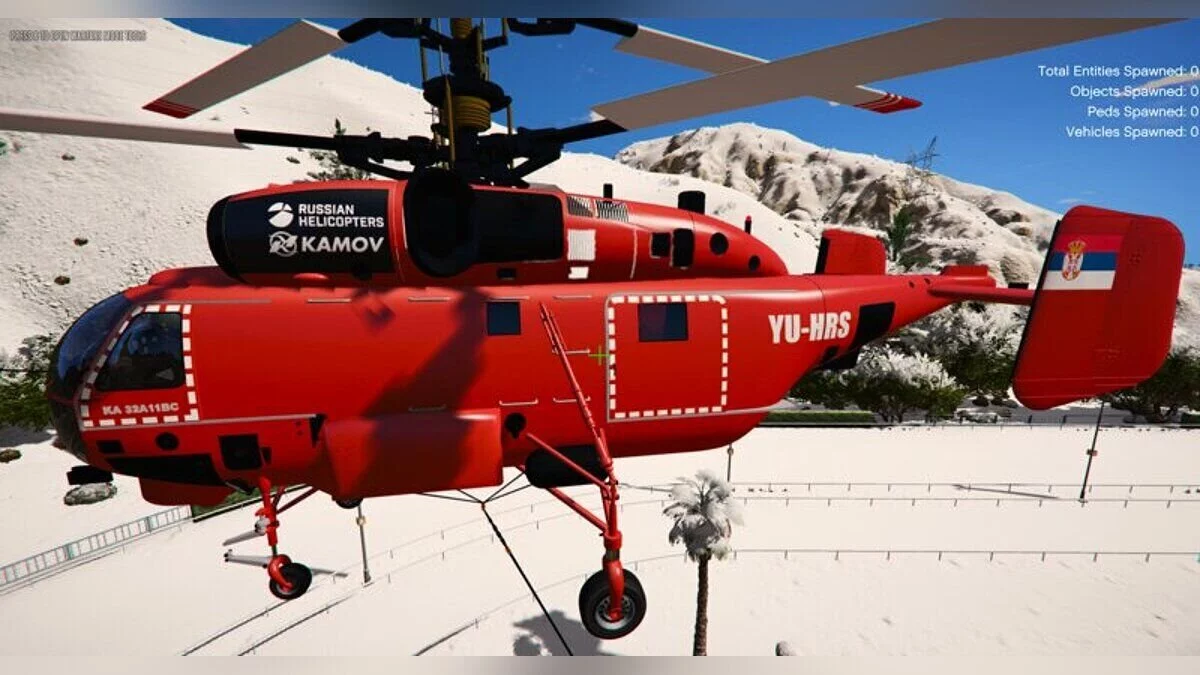 Ka-32 - Пожарный Департамент Сербии / GTA 5