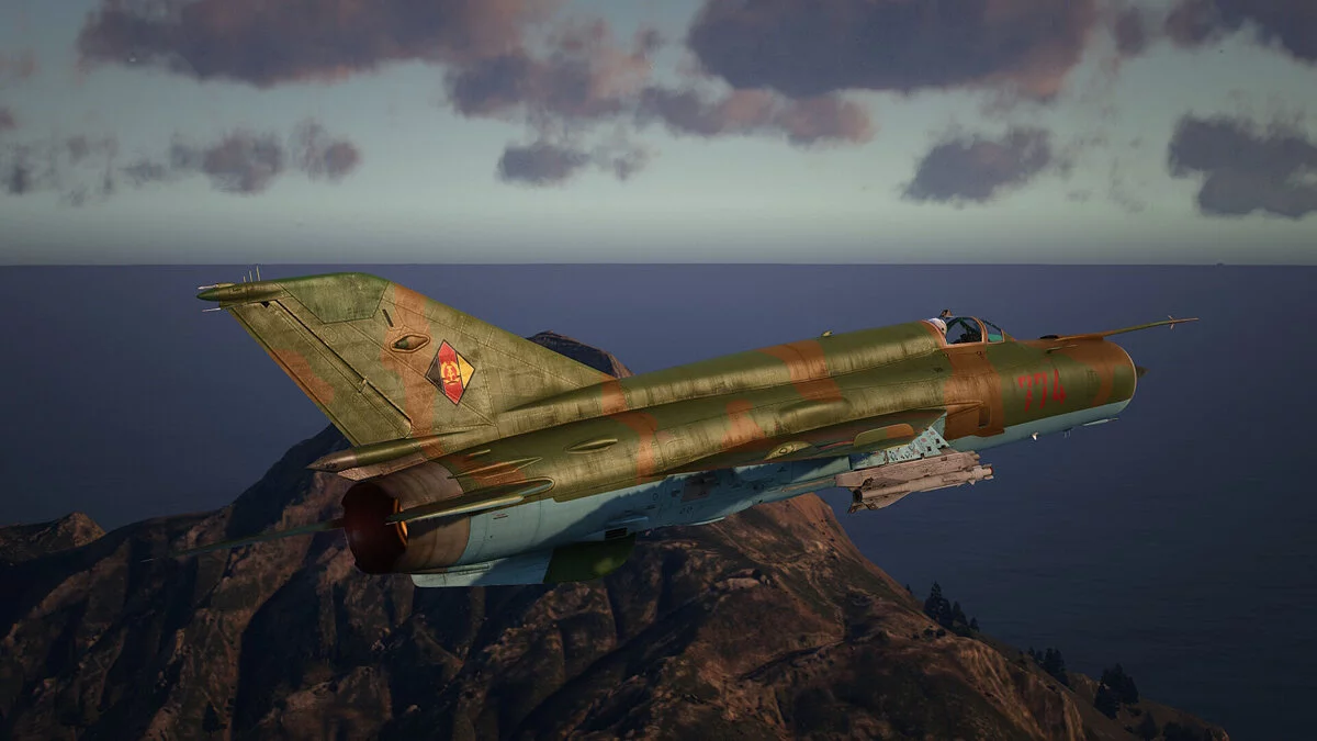 Mig-21 bis Fishbed [Add-On | VehFuncs V] 1.0 / GTA 5