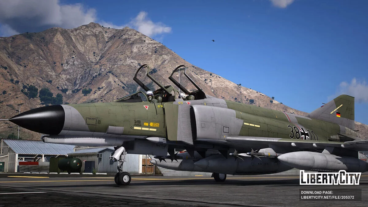 F-4F Phantom II Almanya Luftwaffe / GTA 5