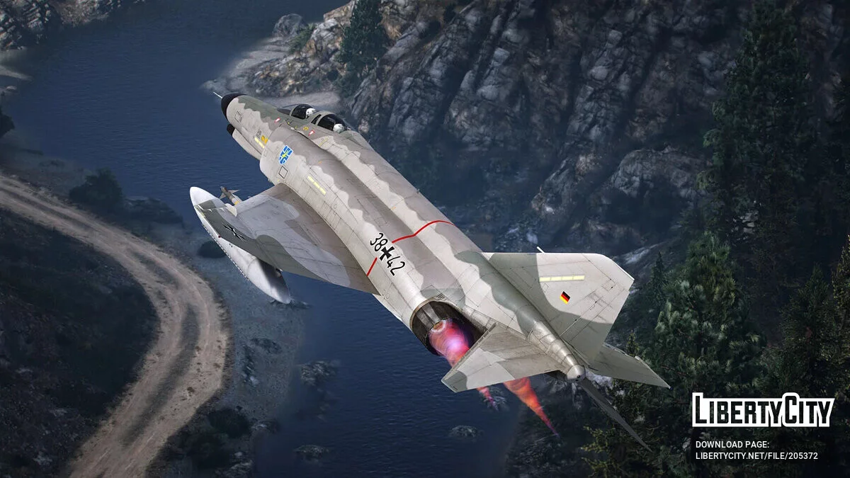 F-4F Phantom II Almanya Luftwaffe / GTA 5
