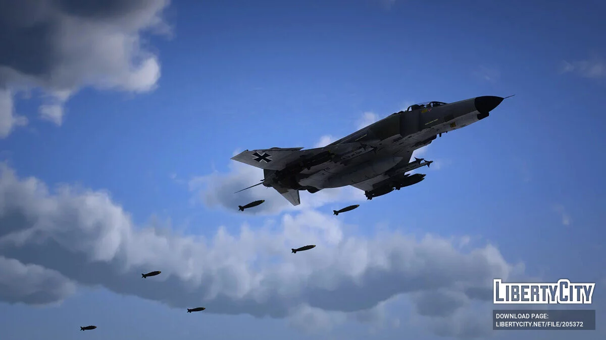 F-4F Phantom II Almanya Luftwaffe / GTA 5