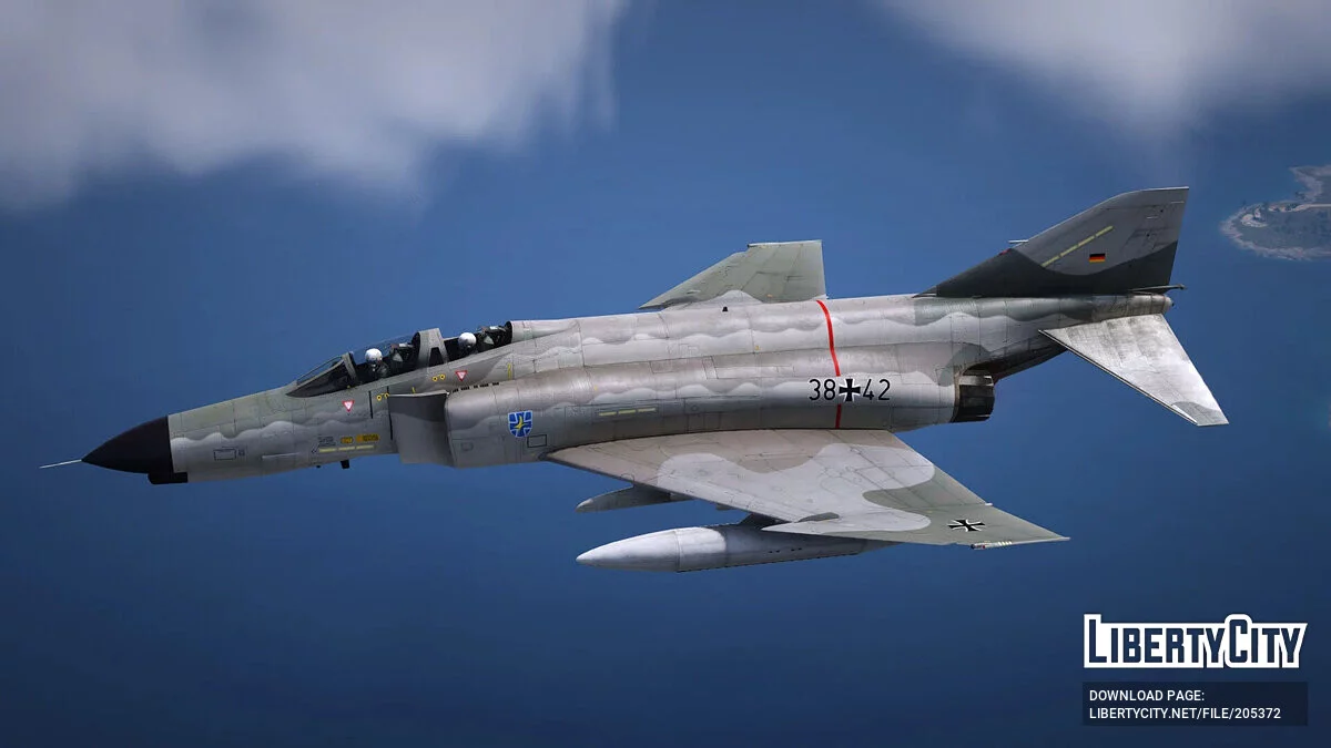 F-4F Phantom II Almanya Luftwaffe / GTA 5