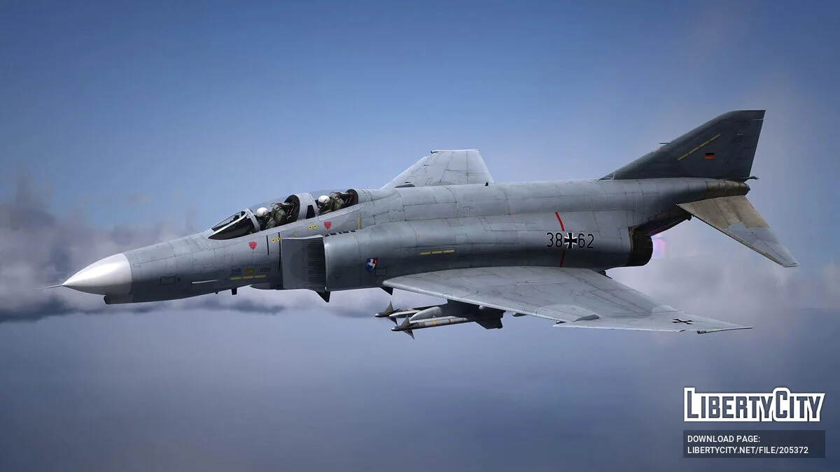 F-4F Phantom II Almanya Luftwaffe / GTA 5