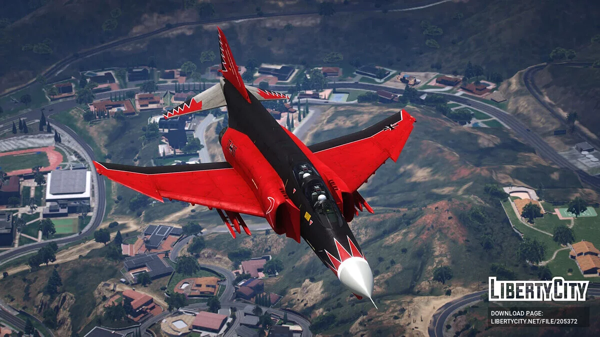 F-4F Phantom II Almanya Luftwaffe / GTA 5