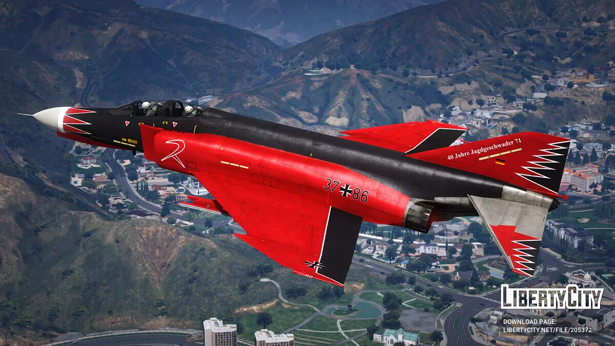 F-4F Phantom II Almanya Luftwaffe / GTA 5