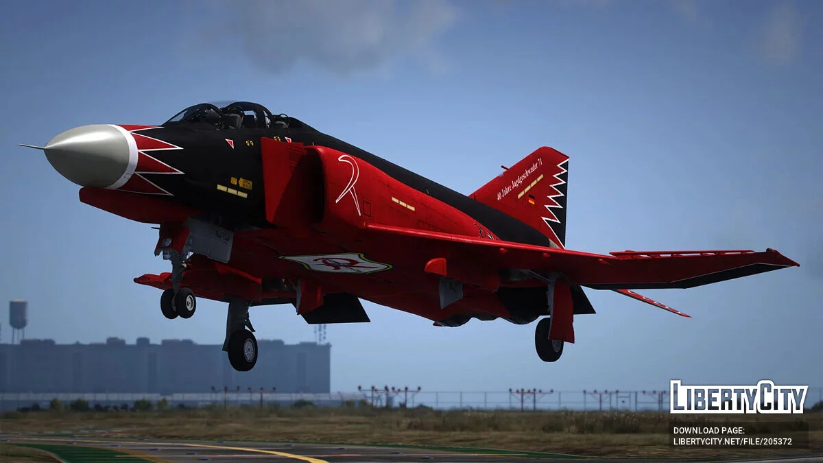 F-4F Phantom II Almanya Luftwaffe / GTA 5