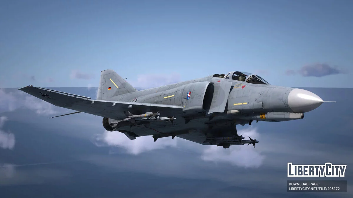 F-4F Phantom II Almanya Luftwaffe / GTA 5
