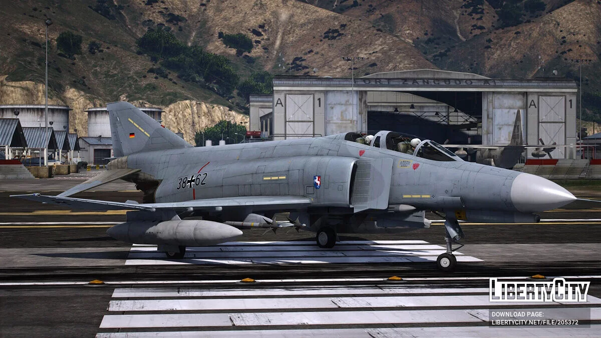 F-4F Phantom II Almanya Luftwaffe / GTA 5