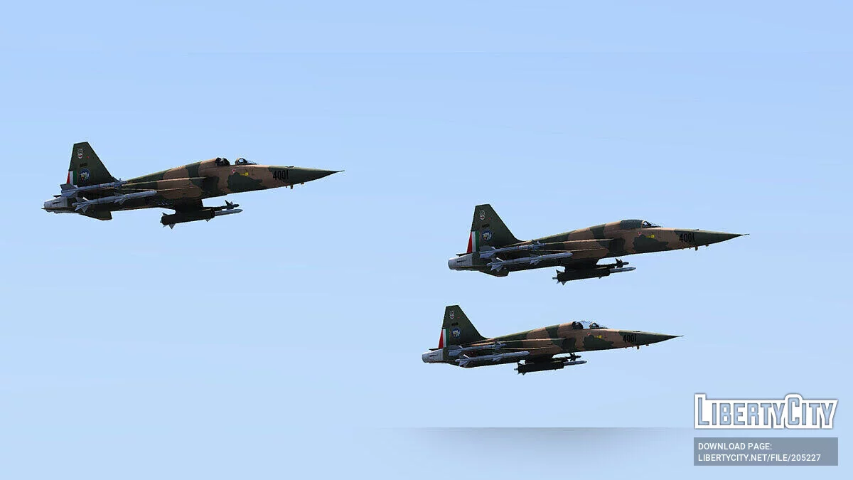 F5E Tiger II / FAM / México [Add-On / FiveM] / GTA 5