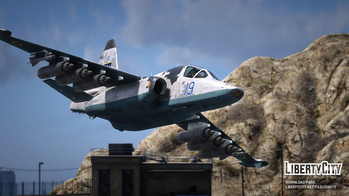 Su-25TM Frogfoot [Add-On | LOD] 1.0 / GTA 5