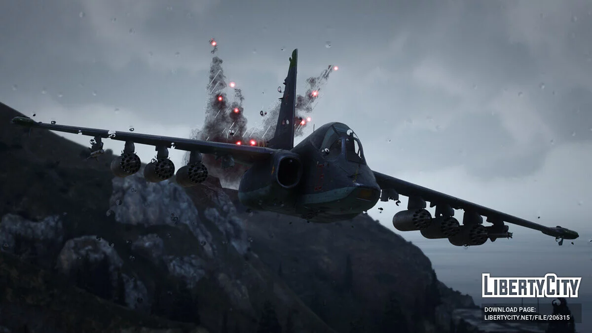 Su-25TM Frogfoot [Add-On | LOD] 1.0 / GTA 5
