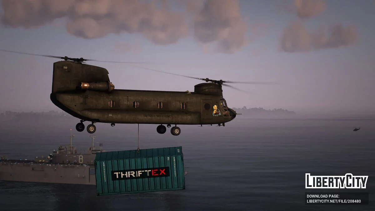 CH-47D Chinook US Army & Royal Air Force / GTA 5