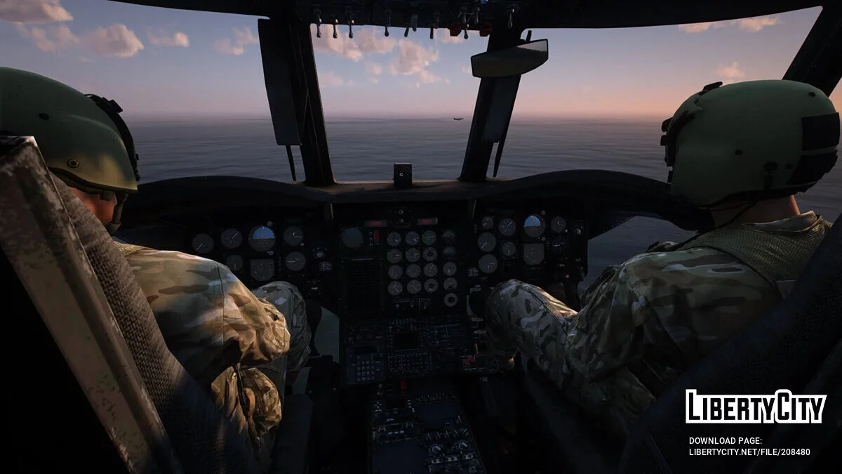 CH-47D Chinook US Army & Royal Air Force / GTA 5
