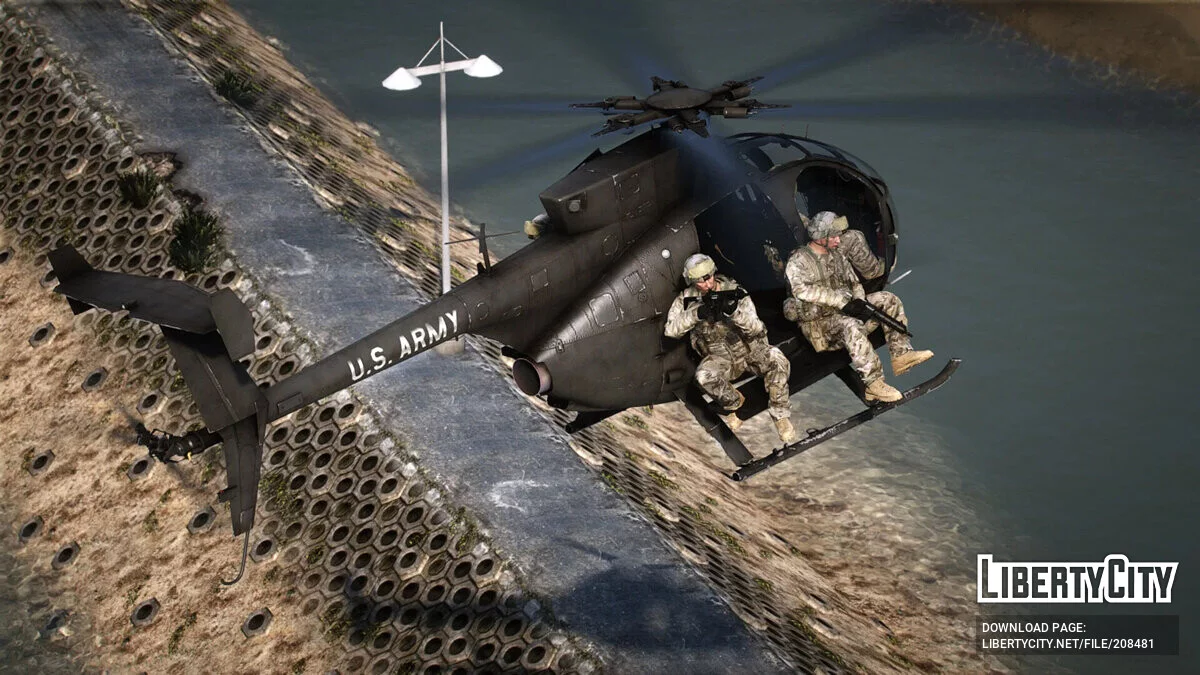 MH-6M Küçük Kuş Askeri Versiyonu / GTA 5