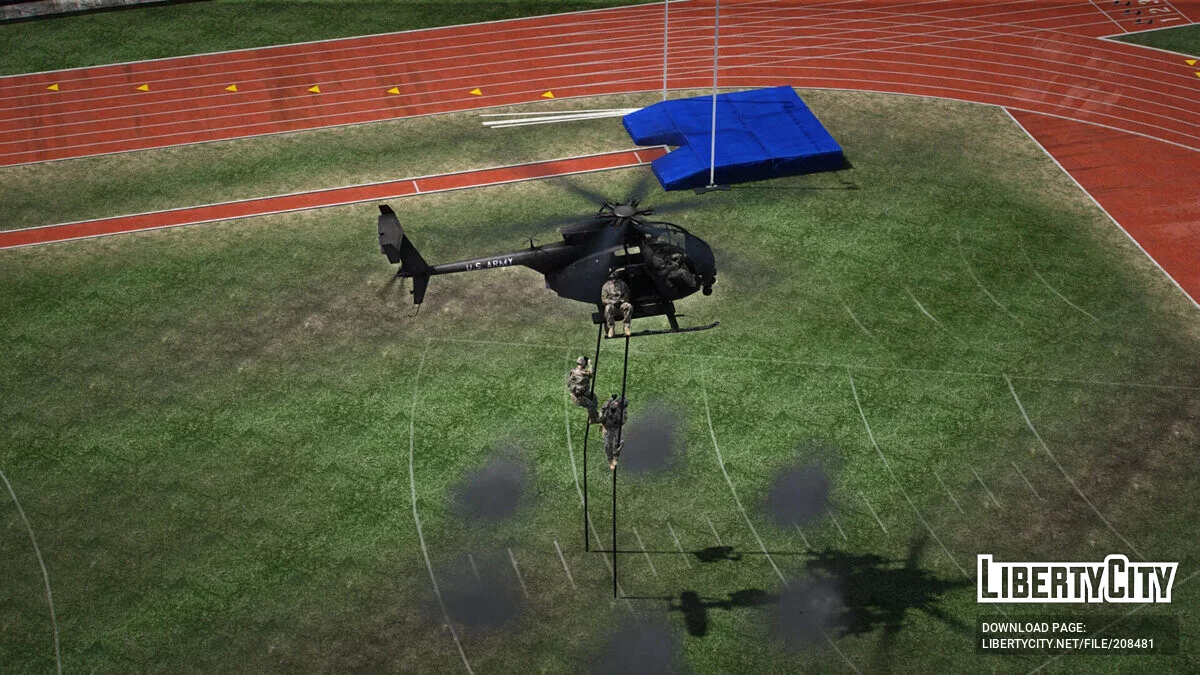 MH-6M Küçük Kuş Askeri Versiyonu / GTA 5