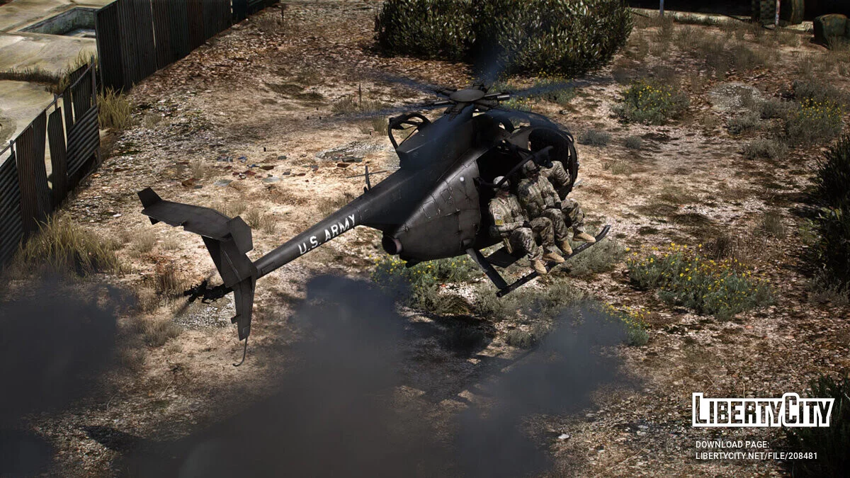 MH-6M Küçük Kuş Askeri Versiyonu / GTA 5