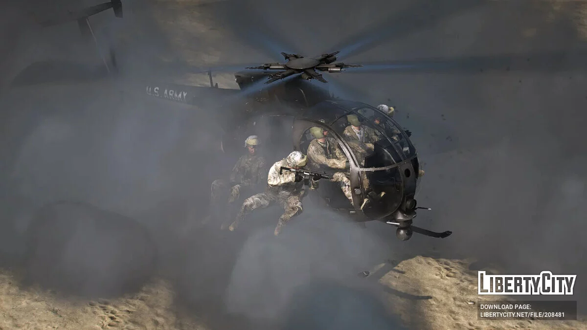 MH-6M Küçük Kuş Askeri Versiyonu / GTA 5