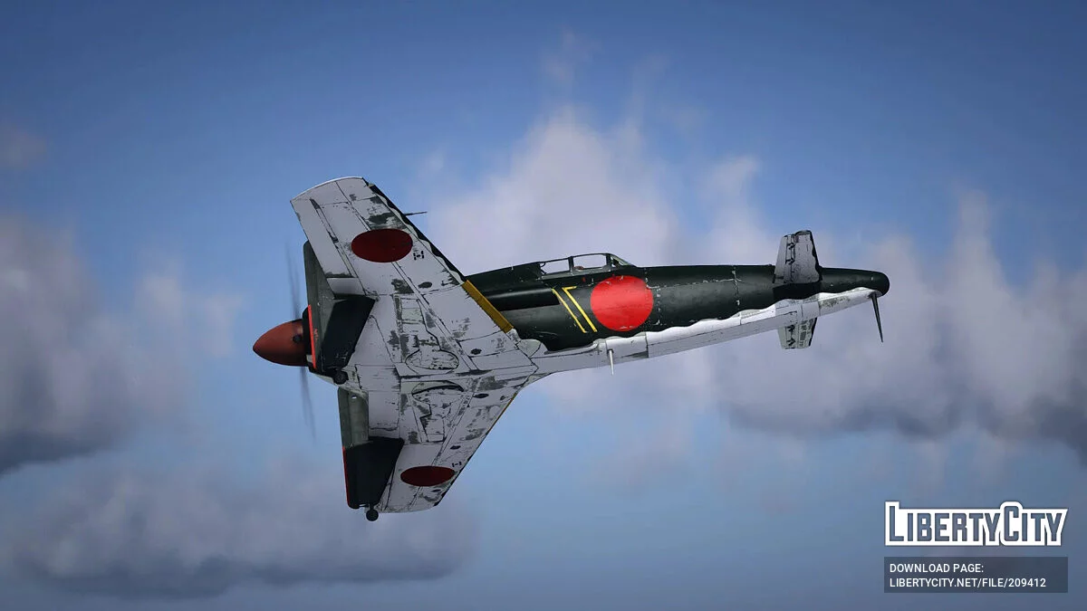 九州 J7W1 Shinden [附加组件] 1.0 / GTA 5