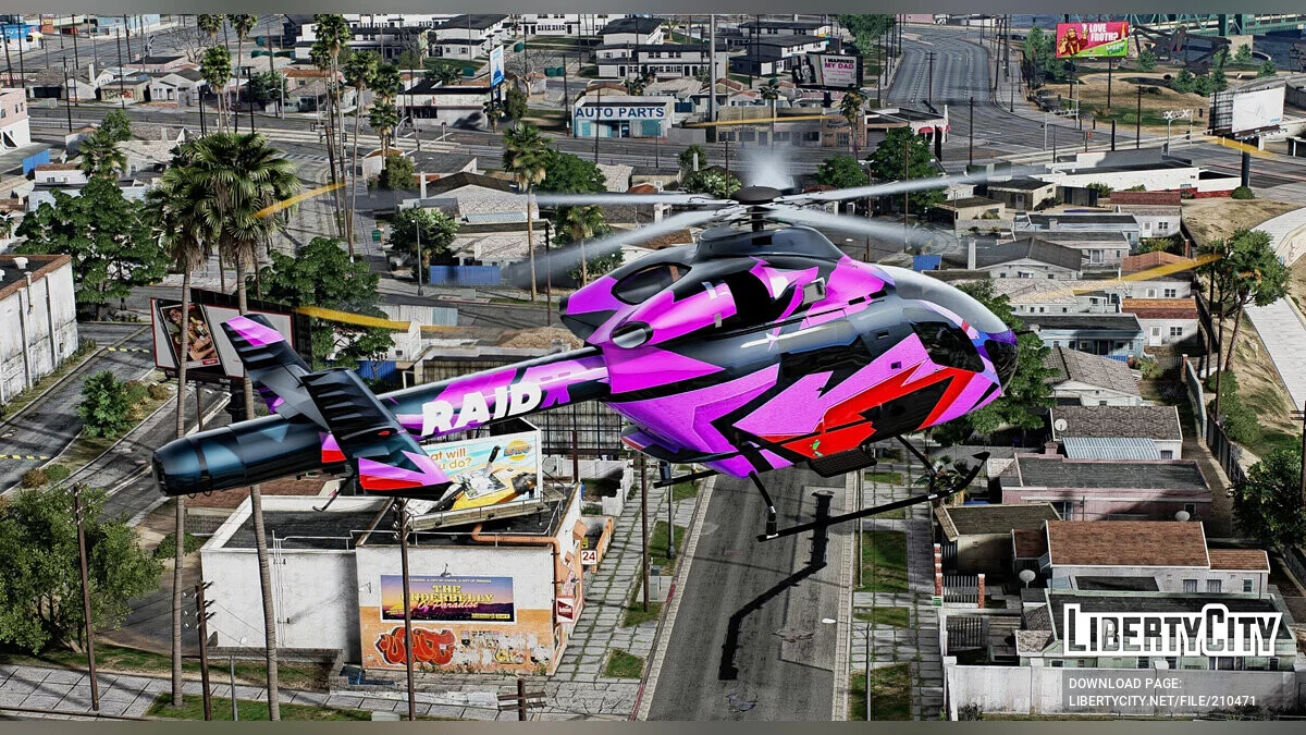 Helicopter Hell Dragon / GTA 5