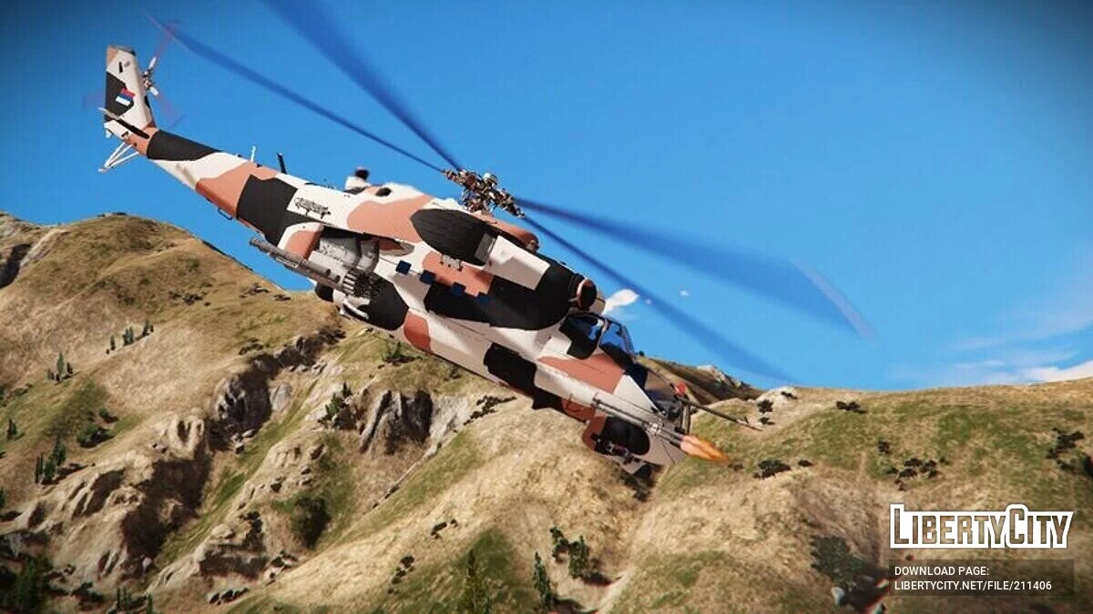 Mi-24V [塞尔维亚军队] / GTA 5