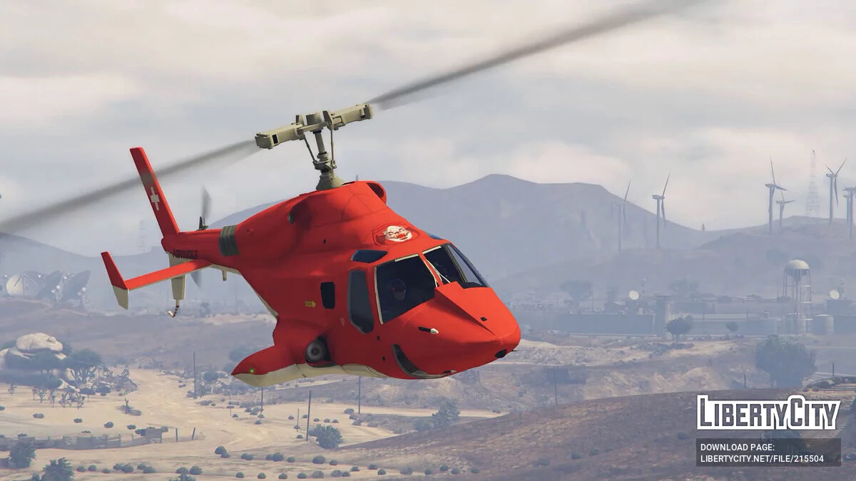 Cat Swiss untuk AirWolf TheVinch / GTA 5