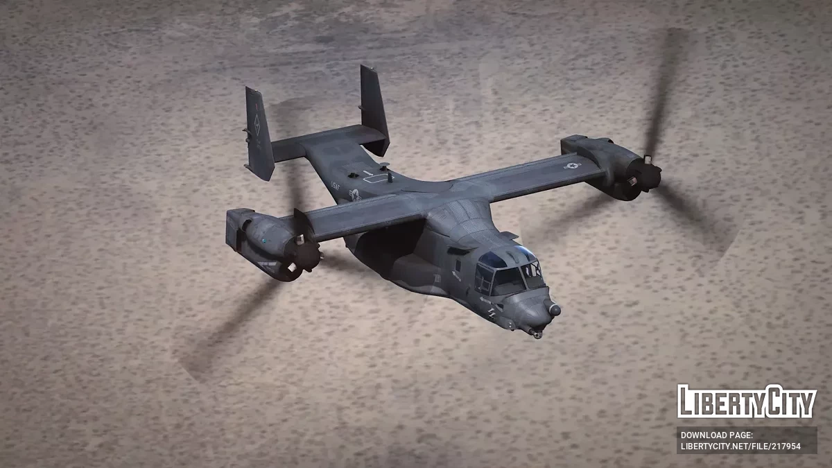 CV-22B 鱼鹰 [附加 / 替换 | 可进入内部] / GTA 5