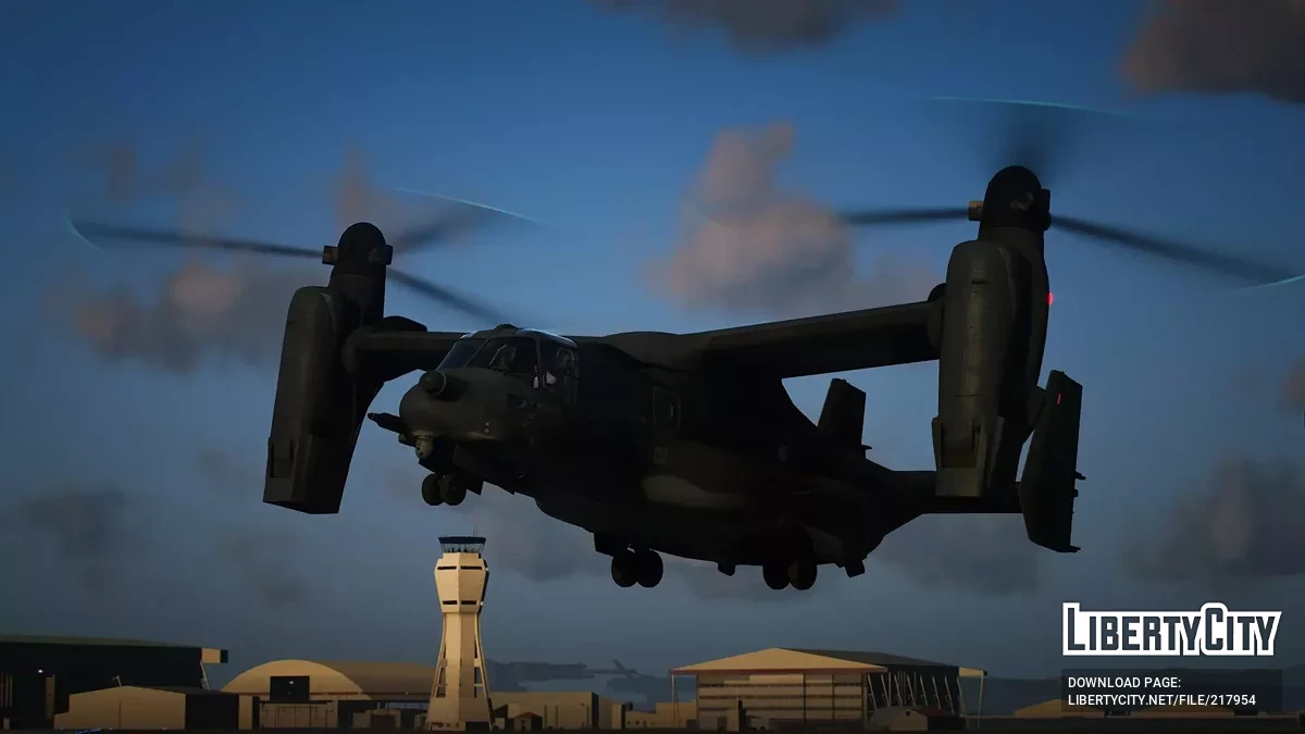 CV-22B 鱼鹰 [附加 / 替换 | 可进入内部] / GTA 5