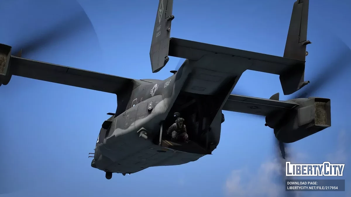 CV-22B 鱼鹰 [附加 / 替换 | 可进入内部] / GTA 5