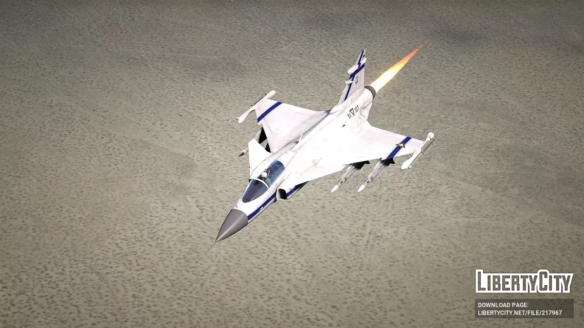 JAS-39E Gripen [Add-On | LODs] / GTA 5