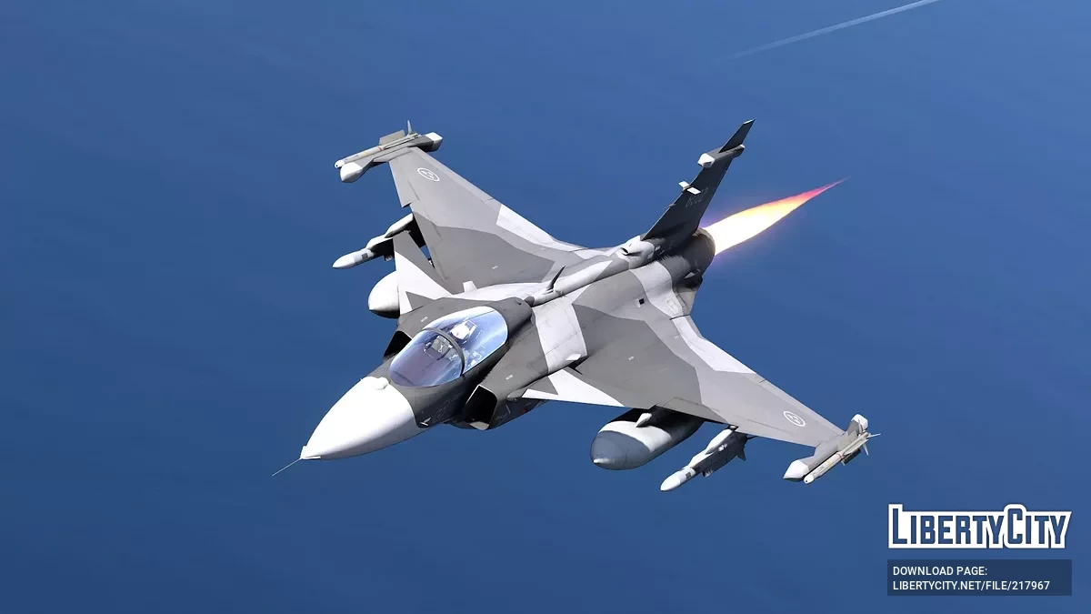 JAS-39E Gripen [Add-On | LODs] / GTA 5